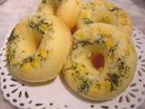 Oil-free Baked Savory Donuts