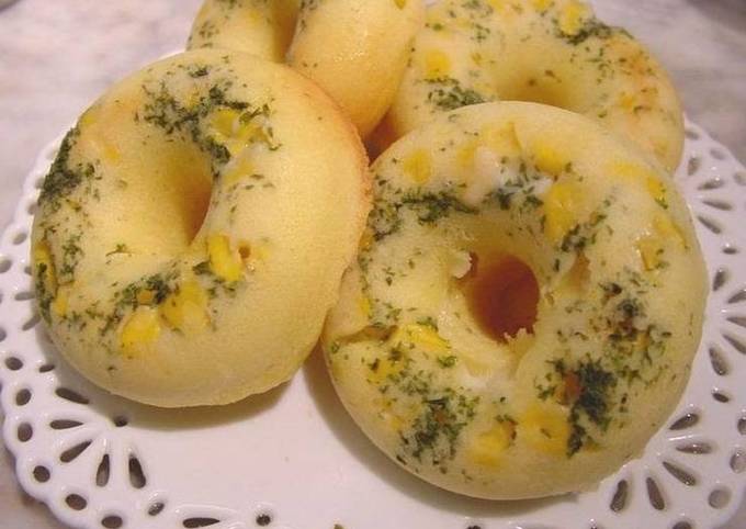 Oil-free Baked Savory Donuts