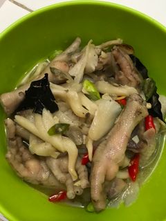 Foto resep Tumis jamur ceker pete