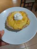 Mini pie de limón keto