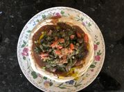 A picture of fava bean salad