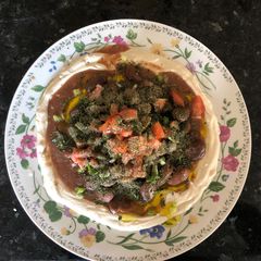 Fava beans salad A picture of Fava beans salad.