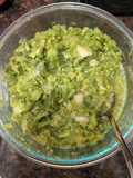 Pesto with almonds