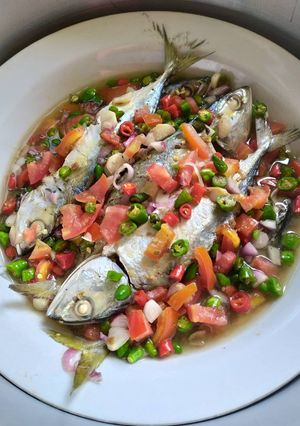 Foto resep Kembung kukus kuah asam