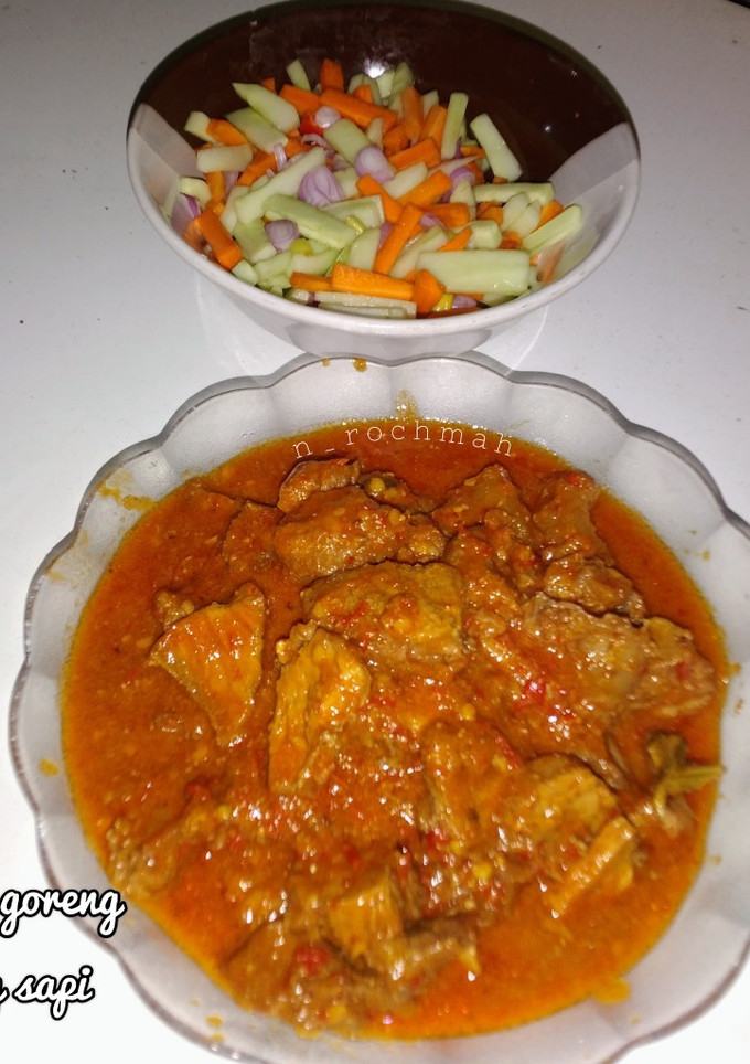 Foto resep Sambel goreng daging sapi