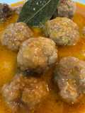 Albóndigas en Salsa tradicional. Olla gm
