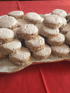 Una foto de Polvorones
