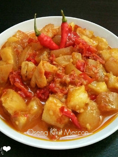 Foto resep Oseng Kikil Mercon