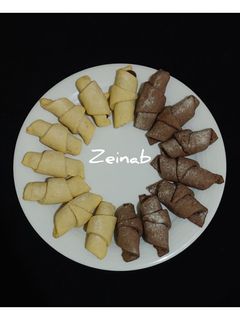 عکسی از دستور شیرینی اوکراینی(شیرینی کروسان)
