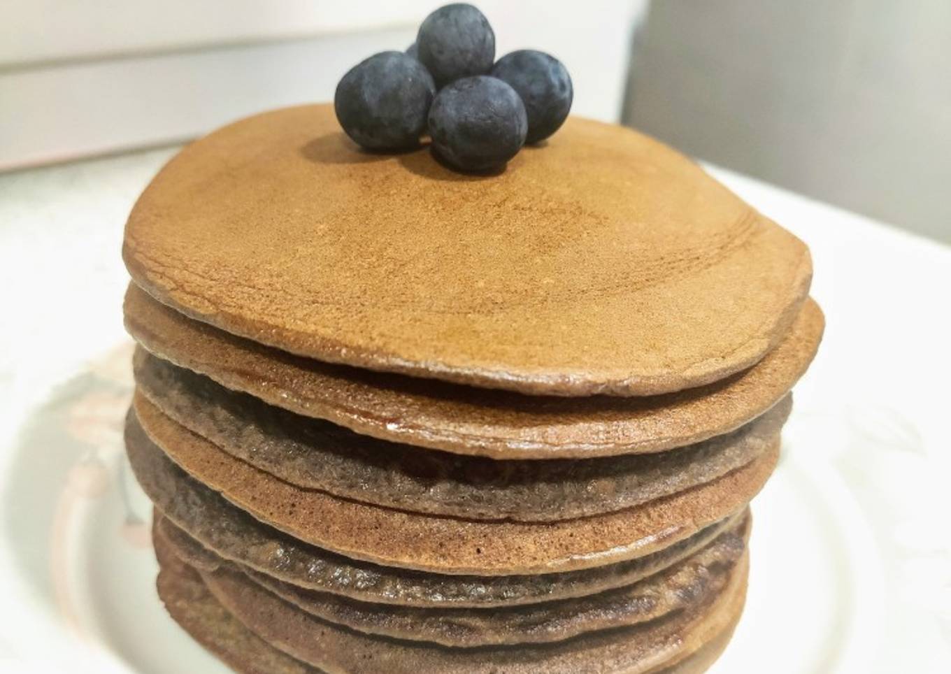 Tortitas proteicas de avena y plátano