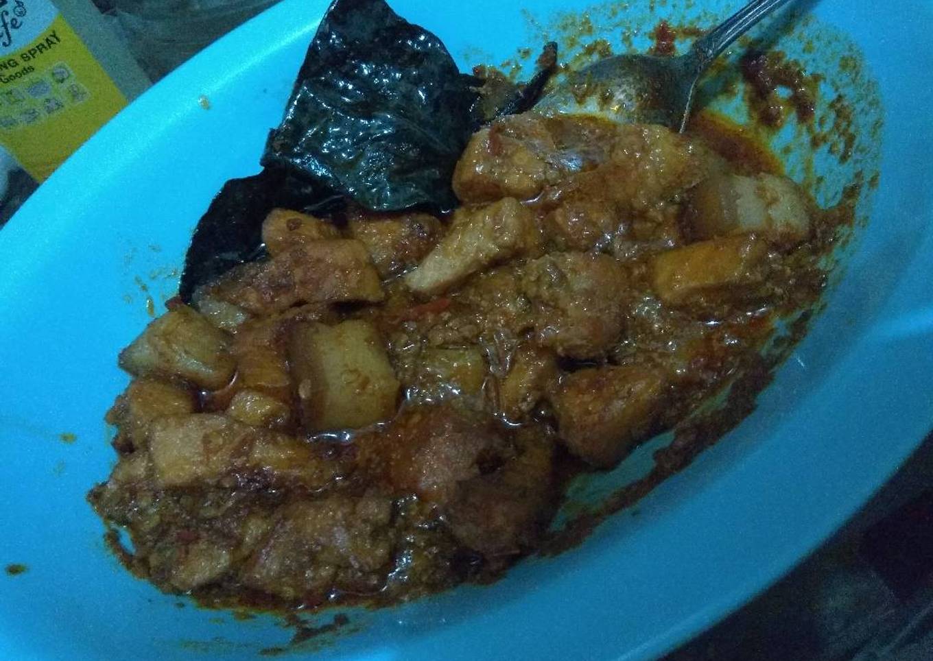 Babi kecap pedas