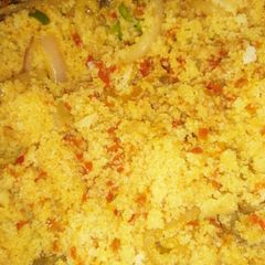 A picture of Jollof couscous.