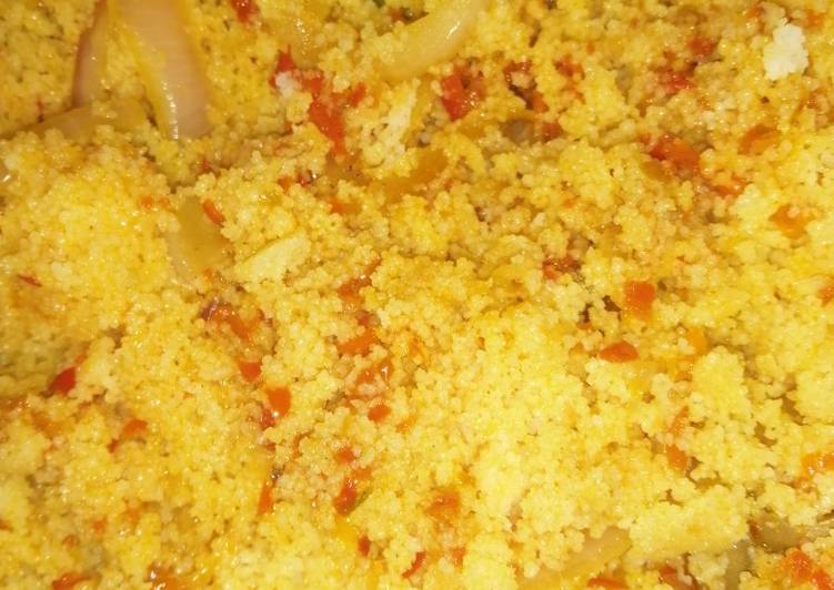 Recipe of Speedy Jollof couscous | The Best Food|Easy Recipes for Busy Familie