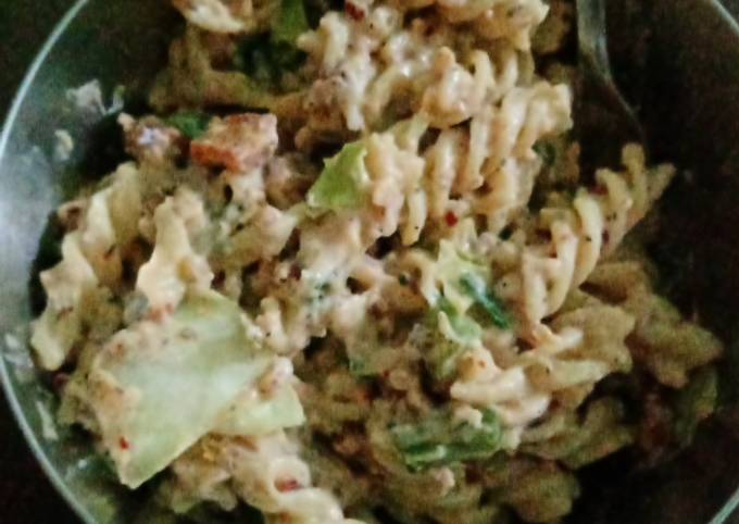 Recipe of Super Quick Homemade Healthy white sauce pasta