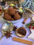 Chocolate Truffles with Gingerbread Spices
