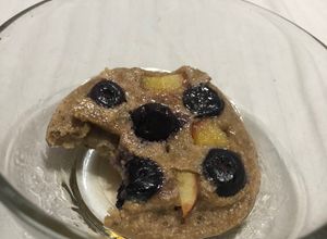 Una foto de Hot cakes fit de avena