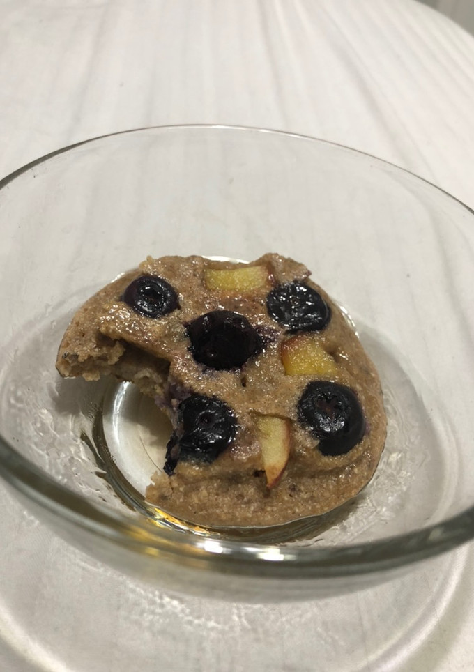 Una foto de Hot cakes fit de avena