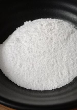 A picture of Homemade sago flour.