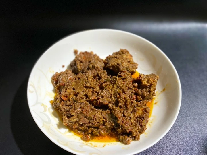 Cara Gampang Membuat Resep Rendang Daging khas padang yang  Bikin Ketagihan Anti Ribet, Bikin Ngiler