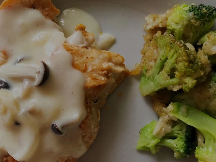 Cara Mudah Menyiapkan Resep Chicken Steak With Mushroom Sauce yang  Bikin Ketagihan Anti Ribet, Mantap