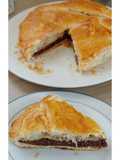 Galette des rois de chocolate