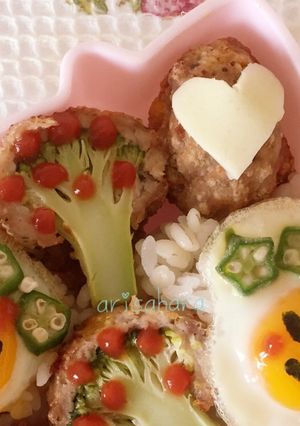 รูปของ มีทบอลต้นแอปเปิ้ลりんごの木のミートボール