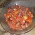 Guiso express de arroz con salchicha parrilera