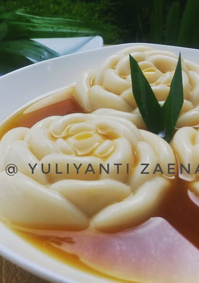 Foto resep Kembang Tahu (Tahwa) Kuah Jahe