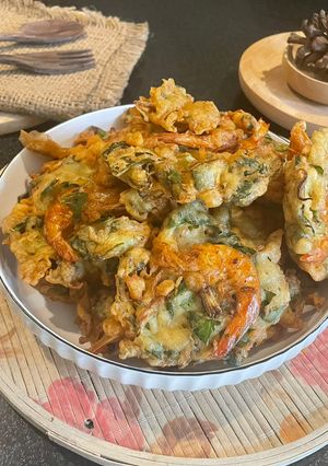Foto resep Bakwan Udang Sayur