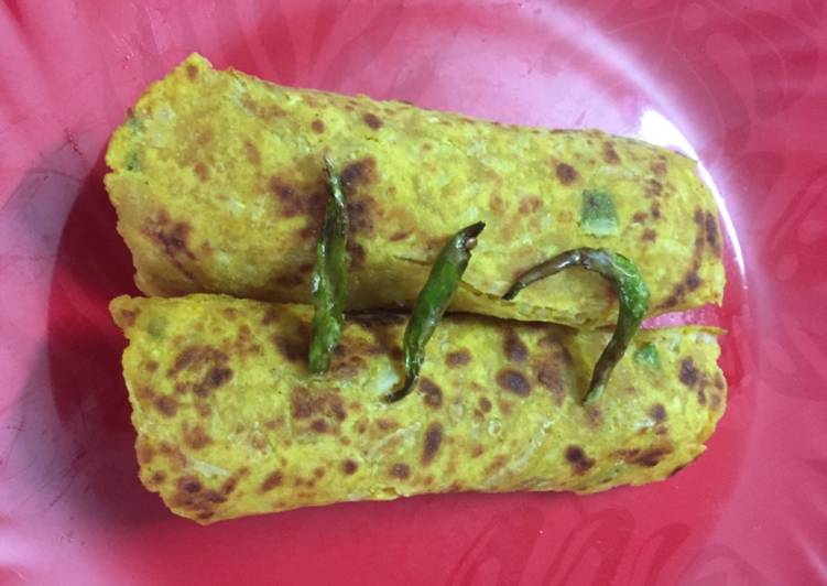 Recipe of Quick Mooli ke theple
