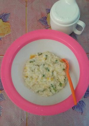 Foto resep Bubur Ayam Sayur (MPASI 1y+)