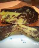 巧克力大理石紋輕乳酪蛋糕(電子鍋)