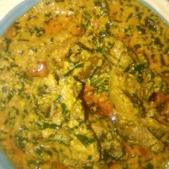 A picture of Benniseed/ seasame soup.