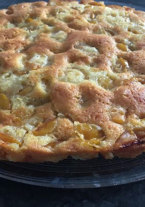 Une photo de Gâteau renversé aux mirabelles #recettedété