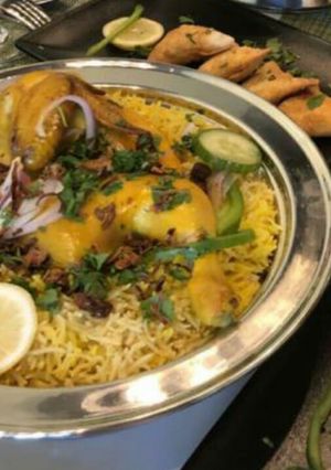 صورة لوصفة مندي دجاج بالفرن