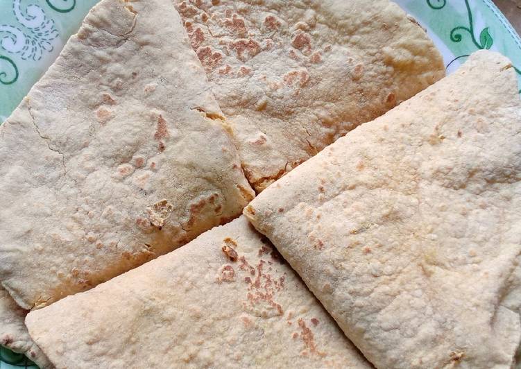 Simple Way to Prepare Any-night-of-the-week Whole Wheat Roti