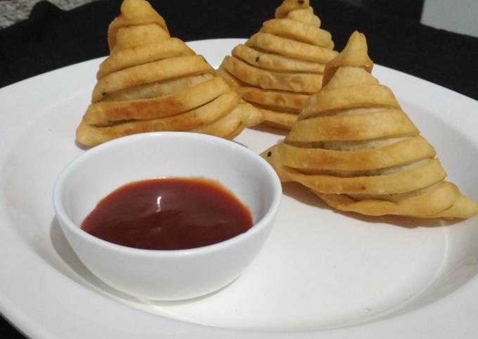 Layered Vegetable Samose