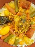 Moroccan Couscous with Seven Vegetables in My Amazigh Style