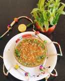 Whole green moong dal curry 😋