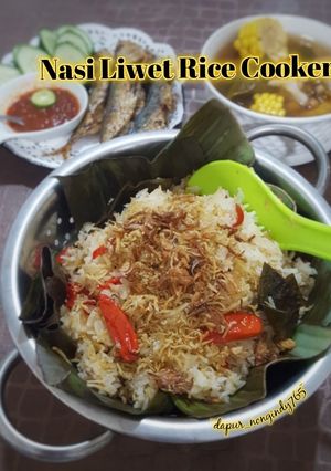 Foto resep Nasi Liwet Rice Cooker