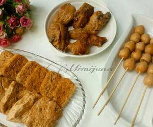 Praktis, Membuat 1 Resep, dapat Ayam Kalasan, Tahu Tempe Bacem, Sate Telur Puyuh Paling Enak