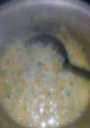 Foto resep MPASI ||Tim ayWoli (Ayam wortel brokoli)