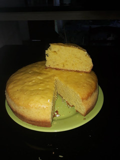 Una foto de Torta de mandarina