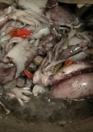 Foto resep Cumi cumi pedas endoolll
