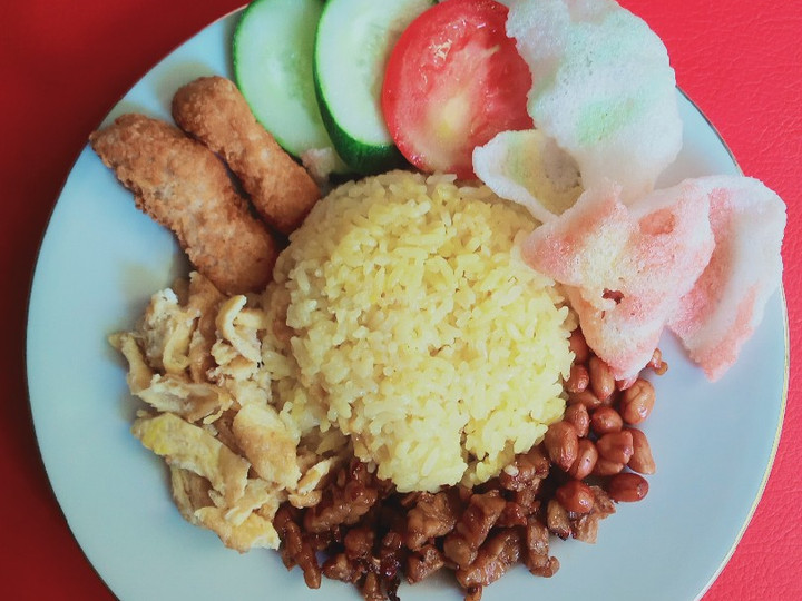 Anti Ribet, Memasak Nasi Kuning MagicCom Irit Untuk Jualan