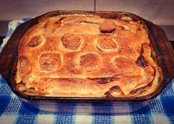 Best Recipe Chicken and mushroom pie Most Delicious