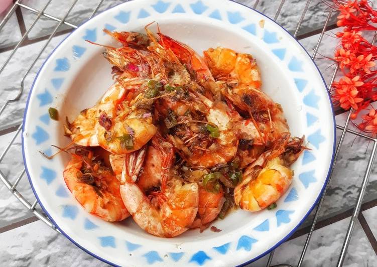 Udang goreng cabe garam