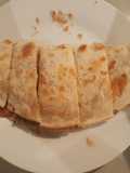 Keema in khasta bread