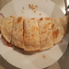 A picture of Keema in khasta bread.