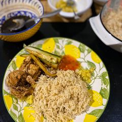 Pot Chicken Rice (Healthy & Easy) A picture of Pot Chicken Rice (Healthy & Easy).